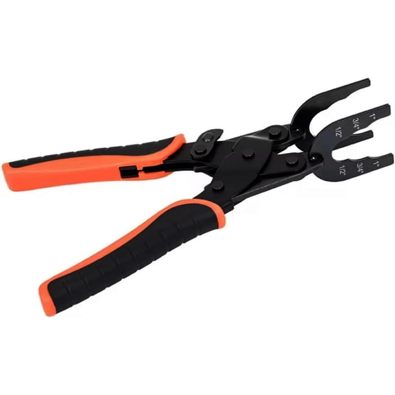 JKCCZLL Sizes 1/2", 3/4", 1" Disconnect Pliers - For Removing Brass Push-In, Push-Fit Disconnect Tong Tool for Easily Removing Push-to-Connect Fittings, Multi-sized Removal Tool (1Pcs),1pcs
