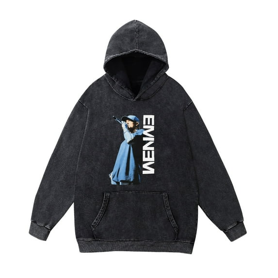 JKCIYHNEEOHP Eminem_Funky Hoodie Fashion Hip-Hop Retro Women's Black Eminem_Funky Men's Cotton Short Sleeve Crew Neck Top Black Unisex