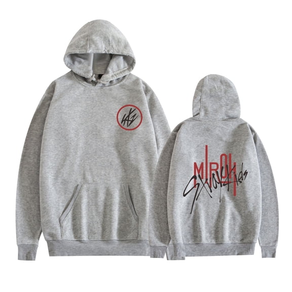 JKCIYHNEEOHP Stray Kids Hoodies Rock Star Album Merch For Women/Men Long Sleeve Sweatshirt Kpop Streetwear Hooded
