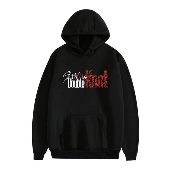 JKCIYHNEEOHP  Stray Kids Hoodies Rock Star Album Merch For Women/Men Long Sleeve Sweatshirt Kpop Streetwear Hooded