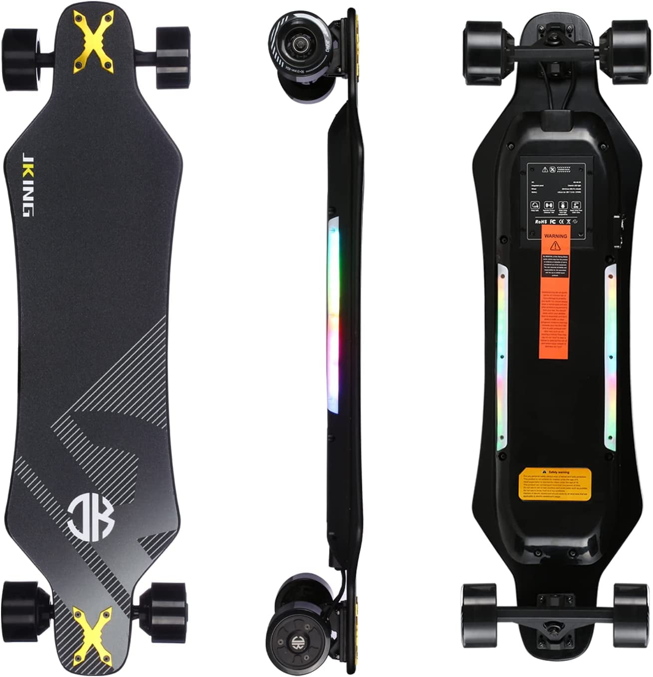 JKING Electric Skateboard Electric Longboard with Remote