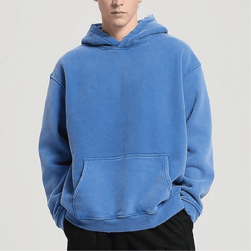 Oversize Hoodie Sweatshirts Herren Vintage Clothing Acid Washed