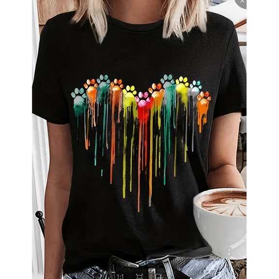 JKLPOLQ Plus Size Shirt Women's Oversized Graphic Tshirts Short Sleeve Loose Tee Tops