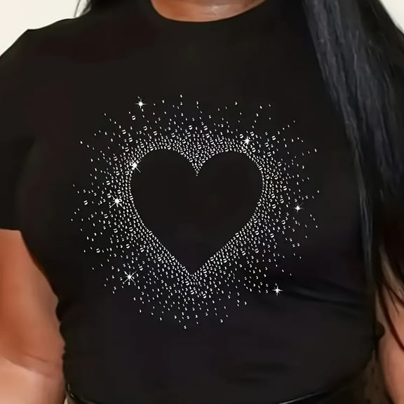 JKLPOLQ Plus Size Shirt Women's Oversized Graphic Tshirts Short Sleeve Loose Tee Tops