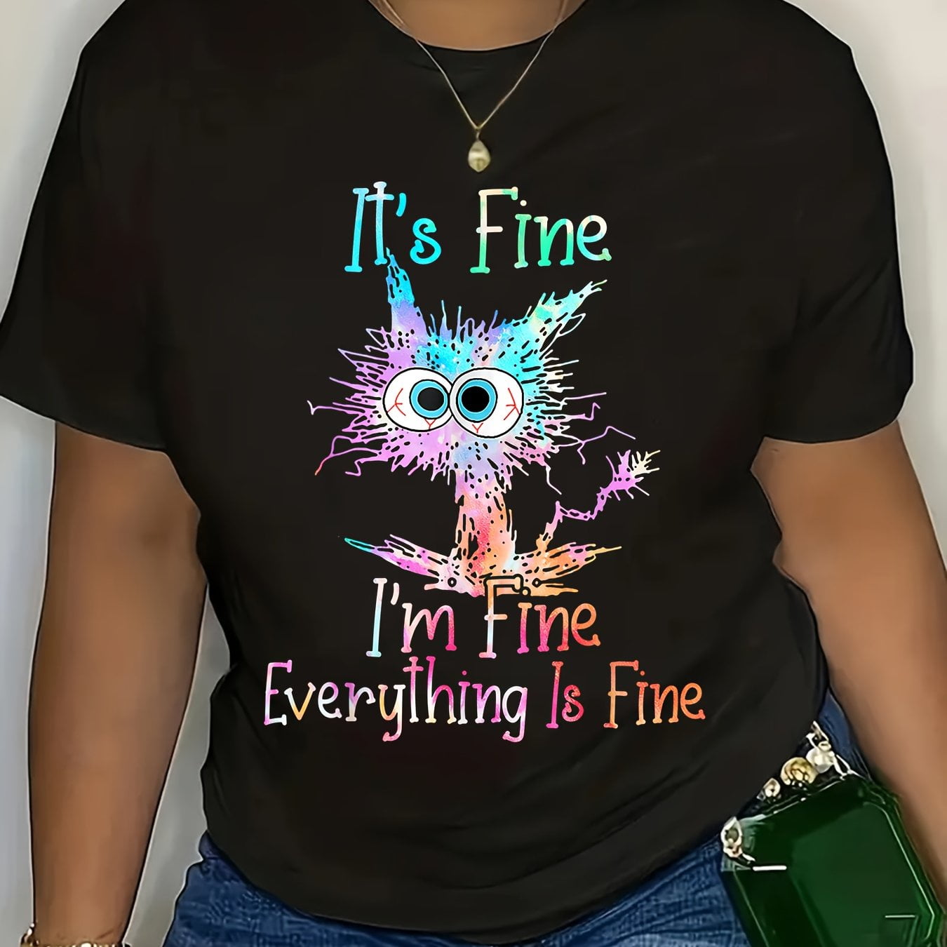 All-Over Print Women's Shirt With Long Sleeve(Plus Size) main image 0