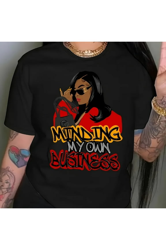 Plus Size Shirt for Women, Graphic T-shirts Short Sleeve and Loose Tee Tops