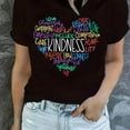 thumbnail image 1 of JKLPOLQ Plus Size Shirt for Women, Graphic T-shirts Short Sleeve and Loose Tee Tops, 1 of 6