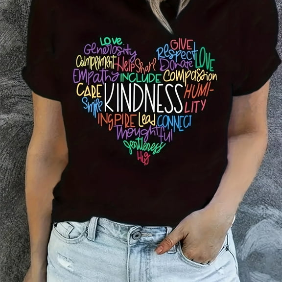 JKLPOLQ Plus Size Shirt for Women, Graphic T-shirts Short Sleeve and Loose Tee Tops