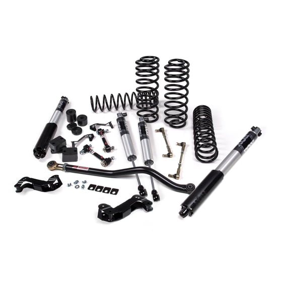 JKS 2018-2023 Fits Jeep Wrangler JL 4 Door J-Kontrol 3.5in Lift Kit with Fox 2.5 Performance Series Shocks HD Rate Coils JSPEC142PS