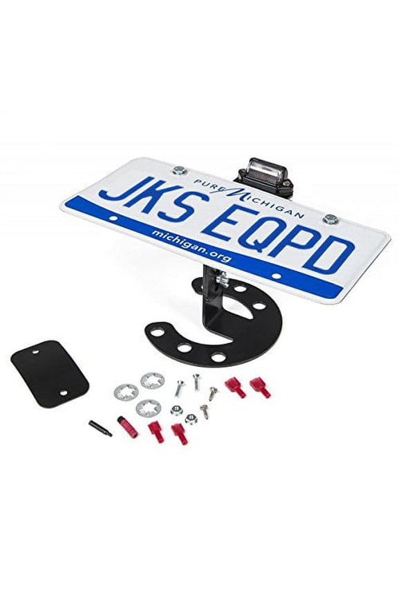 JKS 8211 Spare Tire Plate Mount Fits select: 2015-2018 JEEP WRANGLER UNLIMITED, 2012-2014 JEEP WRANGLER