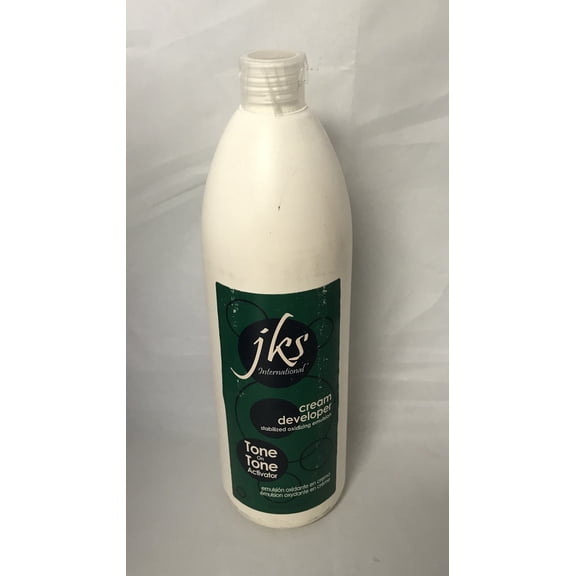 JKS Cream  Developer Tone & Tone Activator 33.8 fl.oz.