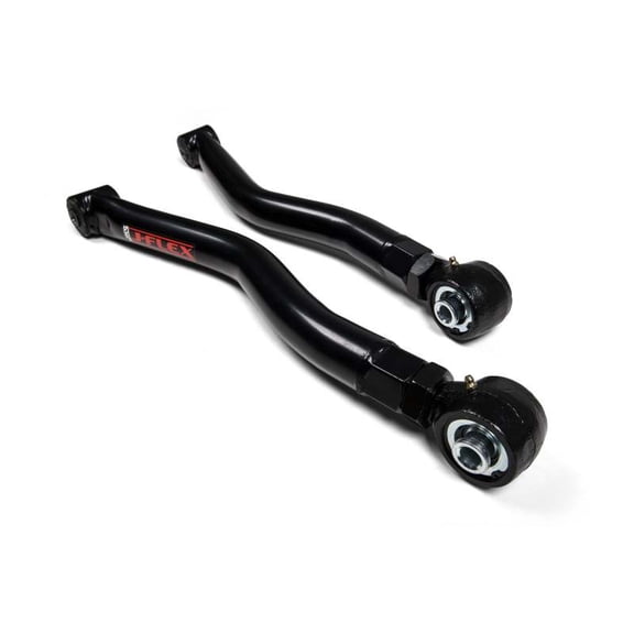 JKS Manufacturing JKS1625 JL Front Lower Control Arms J Flex Fits Jeep Wrangler Black