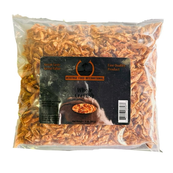 ER African Online Store Crayfish 8Oz | African Whole Crayfish For Authentic Flavorful Cooking