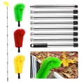 thumbnail image 1 of JKVPOI LQ0005 Nylon Gutter Cleaner Roof Gutter Accessories, 10.5 ft, 7.89 in, 1 Piece, 1 Pack, 1 of 7