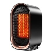 JKjoy Space Heater, 1500w Portable Electric Heaters for Indoor Use with Overheat Protection, PTC Ceramic Fast Safety Heat for Office Bedroom Home