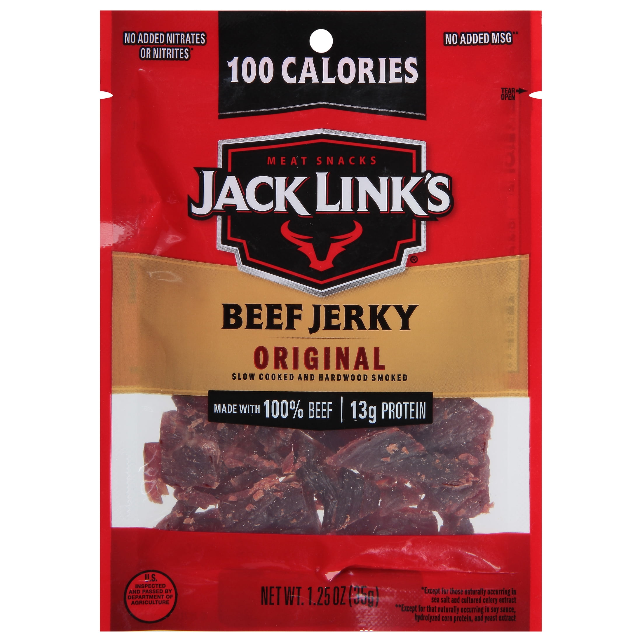 1.25 Ounce Jack Link's Original Beef Jerky 1/1 Count