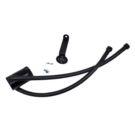 JL 20-23 Chevy Silverado/GMC Sierra 2500/3500 6.6L Drivers Side Oil Separator 3.0 - Black Anodi