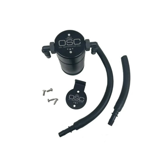 JL 99-04 Ford Lightning Passenger Side Oil Separator 3.0 - Black Anodized