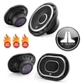 thumbnail image 1 of JL AUDIO C2-650X Car Stereo 6.5" Speakers 2-Way 100W Coaxial Speaker + C2-690tx 450W 6" x 9" 3-Way Evolution C2 Series Coaxial Car Speakers- Bundle Speaker Package, 1 of 4