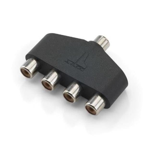 JL Audio JLA-XD-AICS-1F4F Core 4-Way Audio Interconnect Splitter - Black