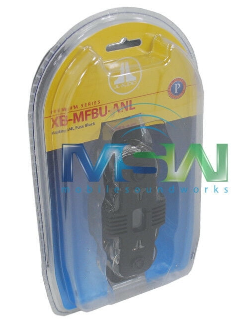 JL AUDIO® XB-MFBU-ANL FUSE BLOCK/HOLDER FOR 4-1/0 AWG POWER WIRE XBMFBUANL MFBU