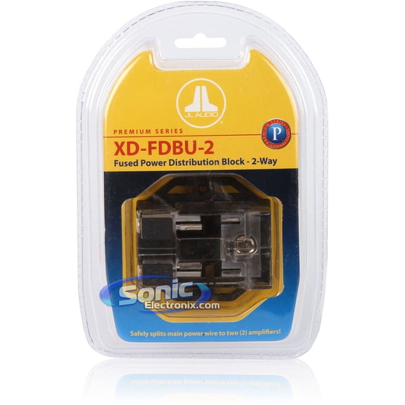 JL AUDIO XD-FDBU-2 2-WAY MAXI FUSED DISTRIBUTION BLOCK 1-INPUT / 2-OUTPUT FDBU2