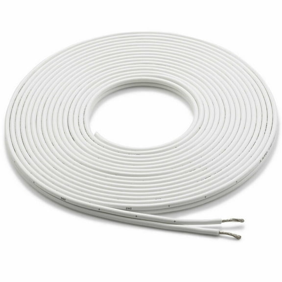 JL Audio JLA-XM-WHTSC12-25 25 ft. 12 AWG Parallel Conductor Speaker Cable - White