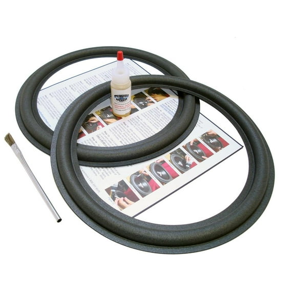 JL Audio 12" 12W3, 12W3v2 Speaker Foam Surround Repair Kit - 2JL123 JL Audio 12" 12W3, 12W3v2 Speaker Foam Surround Repair Kit - 2JL123