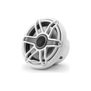 JL Audio 7.7-Inch M6 Marine Coaxial Speaker System, Gloss White, Sport Grille