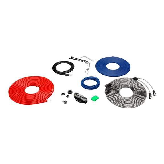 JL Audio Amplifier Connection Kit, Single Amplifier - Cable kit - black, blue, red