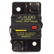 JL Audio Boat Manual Reset Circuit Breaker XMD-MCB-40 | 40A 48VDC