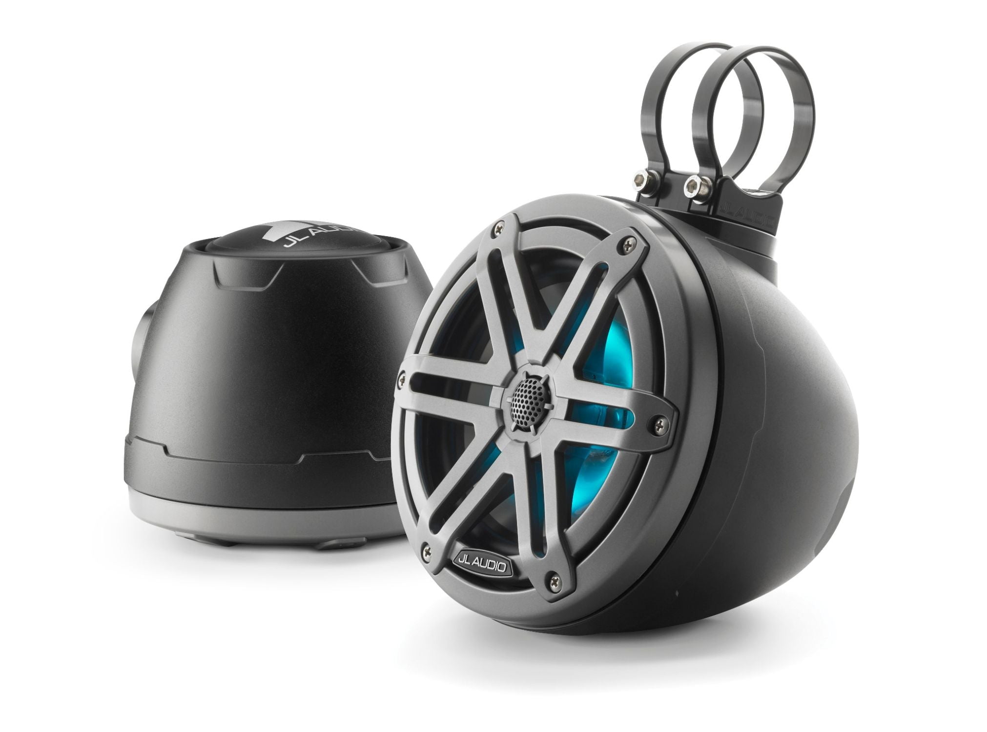 JL Audio M3-650VEX-Mb-S-Gm-i 6.5-inch Enclosed Coaxial System with RGB LED Lighting