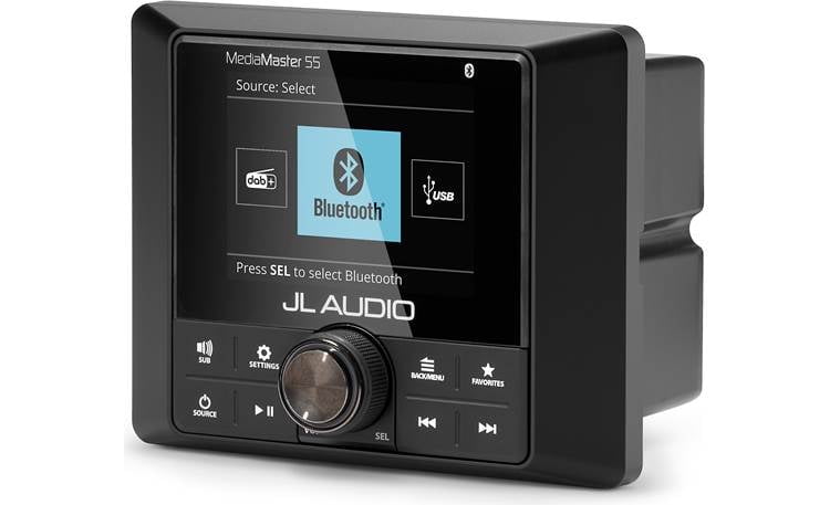 JL Audio MM55 Media Master Premium, Compact Marine Source Unit