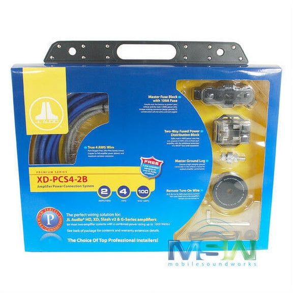 JL Audio XD-PCS4-2B - Cable kit - blue, clear