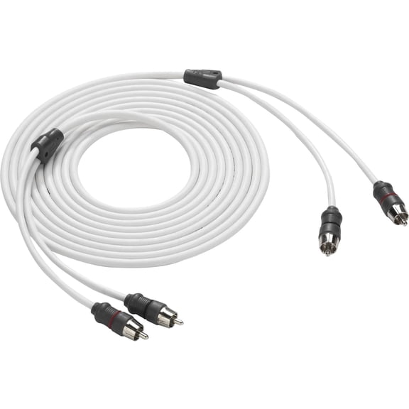 JL Audio XMD-WHTAIC2-12 2-Channel, 12 ft (3.66 m) Marine Audio Interconnect