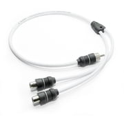 Jl Audio Marine Y-adapter 1 Male Plug, 2 Female Jacks
