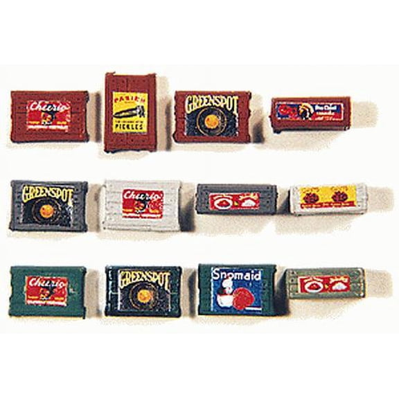 JL Innovative Design 361-324 Custom Crates Fruit and Food Series Small (Assorted