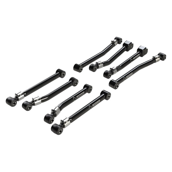 JL/JLU Alpine Flexarm Kit - 8-Arm Adjustable Control Arms (0-4.5IN Lift)