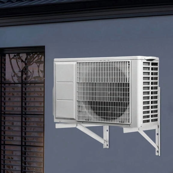 JL Mini Split Wall Mounting Bracket With Condenser Protection, Heavy Duty Foldable Support Bracket, Stainless Steel Anti-Rust, Forfor Outdoor Support Of Air Conditioner,