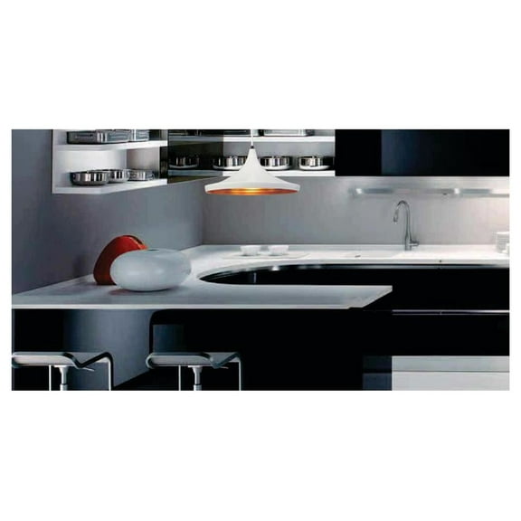 JL Styles Inc. Beaut Pendant Light White