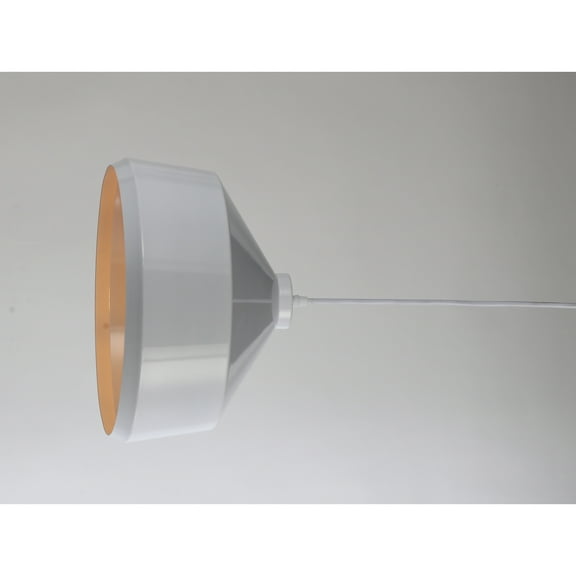 JL Styles Inc. Beaut Pendant Light White