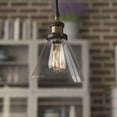 thumbnail image 1 of JL Styles Inc. Cone Glass Pendant Light, 1 of 5