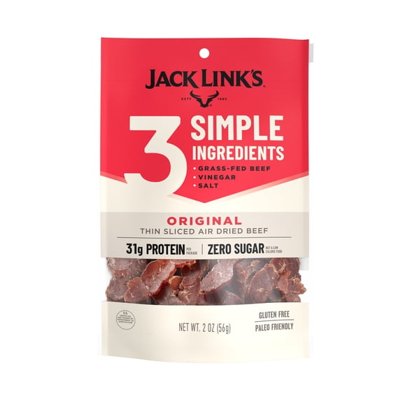 Jack Links Air Dried Steak Slices, 2oz Original