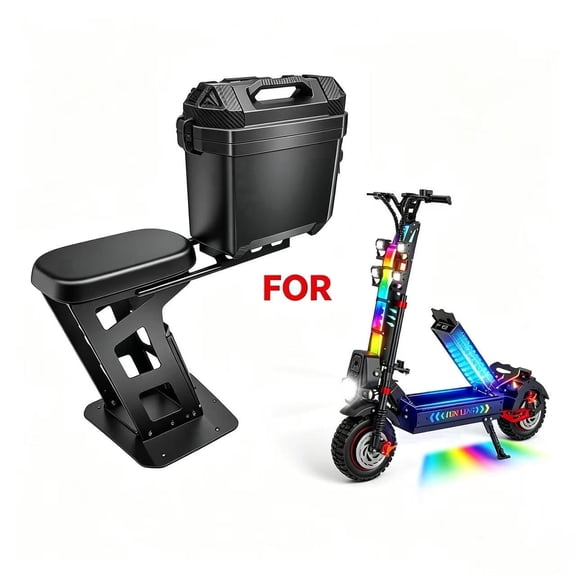 JUN LING Seat with Trunk Box JL86 Pro 30-Liter Black 1-Pack