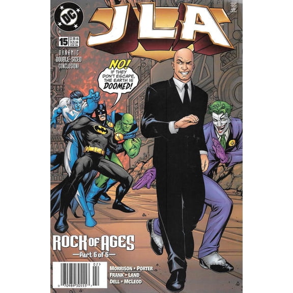 JLA #15 (Newsstand) VF ; DC Comic Book