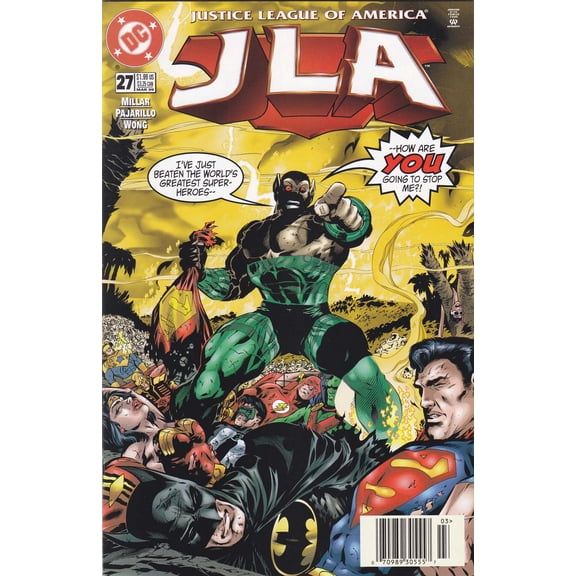 JLA #27 (Newsstand) VF ; DC Comic Book