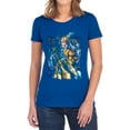 thumbnail image 1 of JLA Aquaman #1 Women's T Shirt, Royal, Medium, 1 of 6