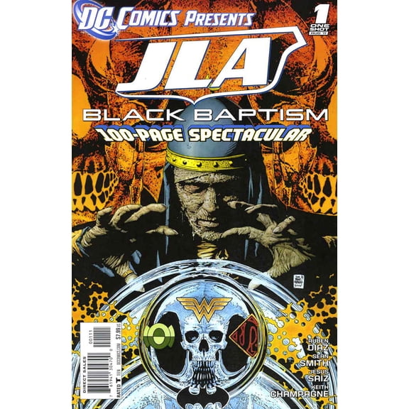JLA: Black Baptism TPB #1 VF ; DC Comic Book