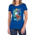 thumbnail image 1 of JLA Electric Team Women's T Shirt, Royal, 2X-Large, 1 of 6