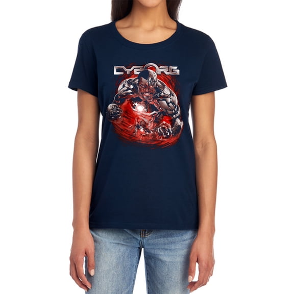 JLA Engaged Women's T Shirt, Navy, Medium